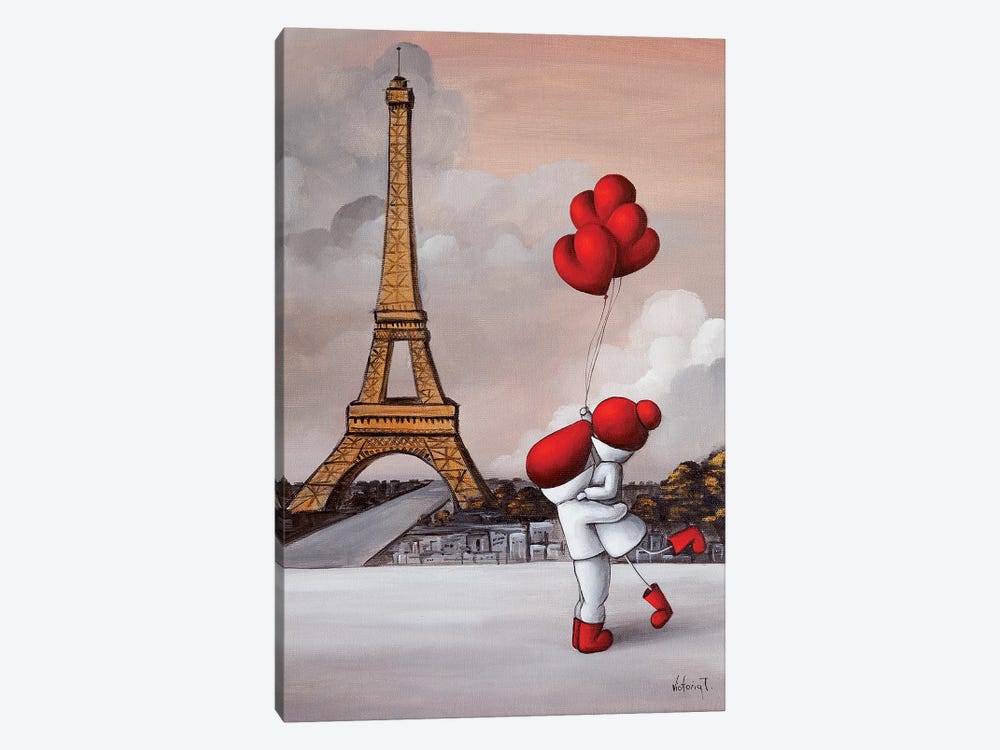 In Paris by Victoria Tsekidou 1-piece Canvas Art