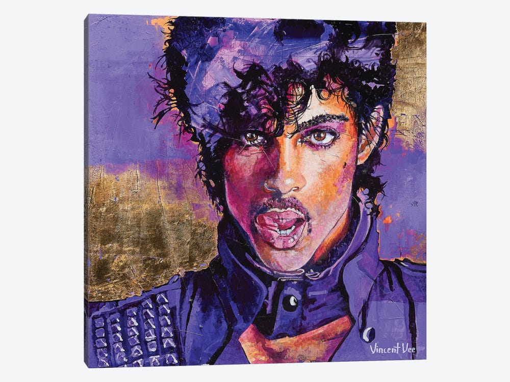 Prince Pop Art by Vincent Vee 1-piece Canvas Art