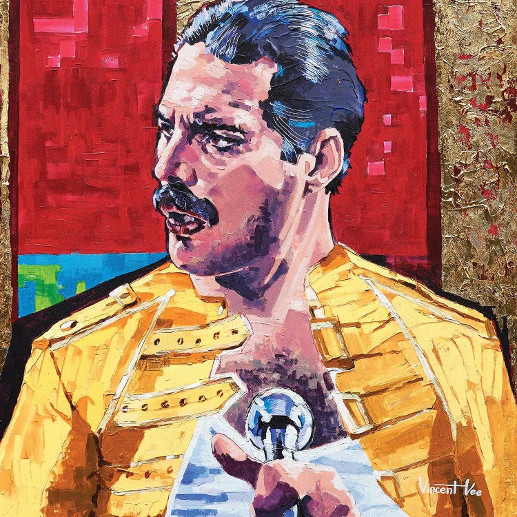 Freddie Mercury Pop Art