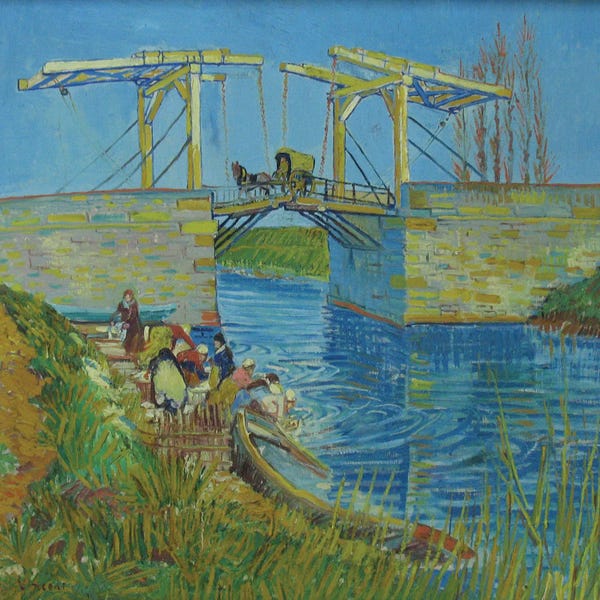Vincent van Gogh: Langlois Bridge, 1888 by Vincent van Gogh