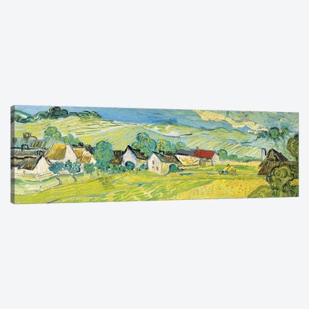 Vue Ensoleille Près D'Auvers Canvas Print #VVG4} by Vincent van Gogh Canvas Art