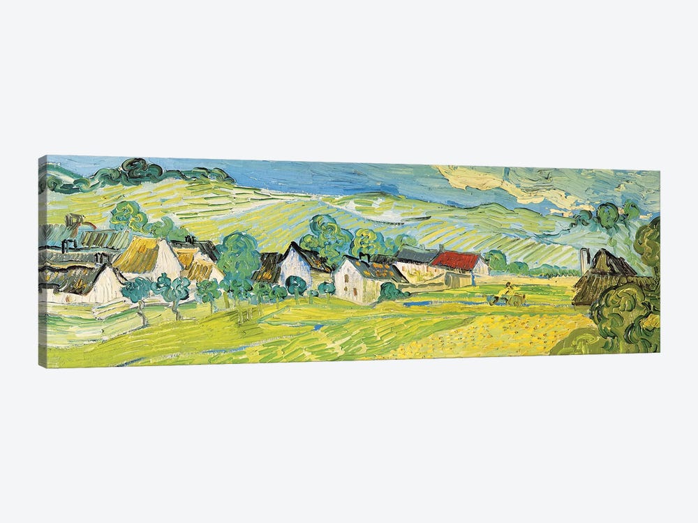 Vue Ensoleille Près D'Auvers by Vincent van Gogh 1-piece Art Print
