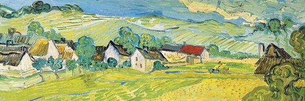 All Things Van Gogh: Vue Ensoleille Près D'Auvers by Vincent van Gogh