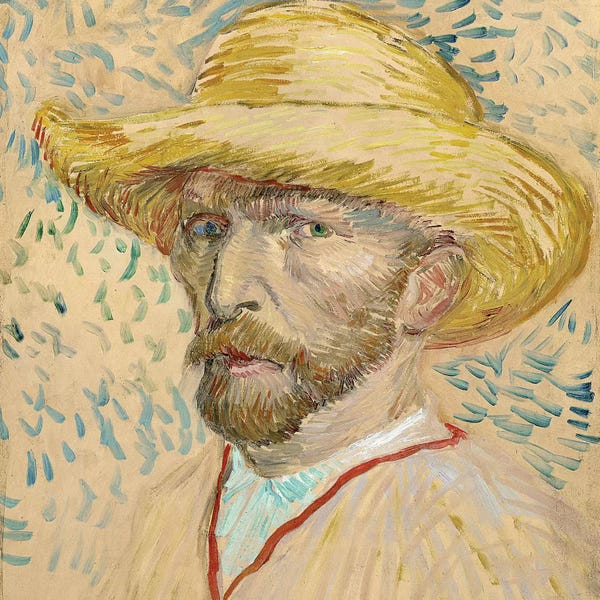 All Things Van Gogh: Van Gogh: Self Portrait by Vincent van Gogh