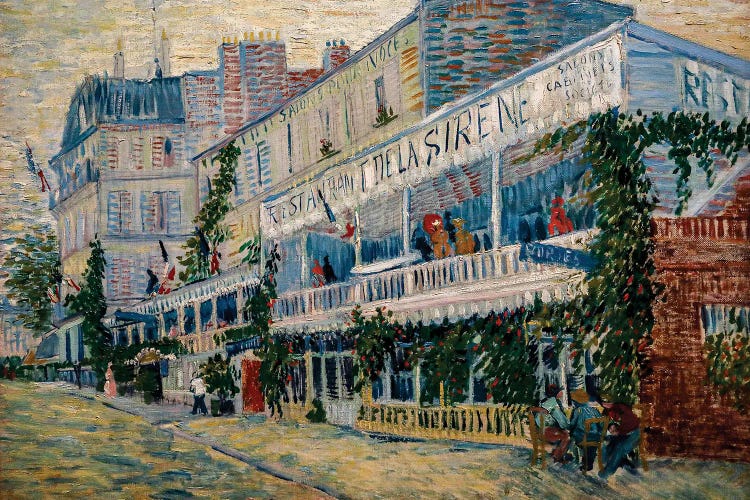 Restaurant De La Sirène, 1887