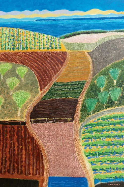 County Vineyards by Vadim Vaskovsky wall art
