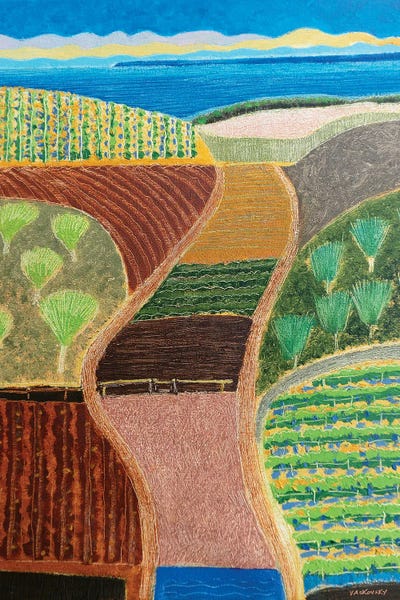 Patchwork Landscapes: County Vineyards by Vadim Vaskovsky