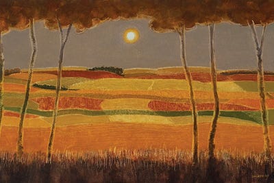 Golden Night by Vadim Vaskovsky acrylic art print