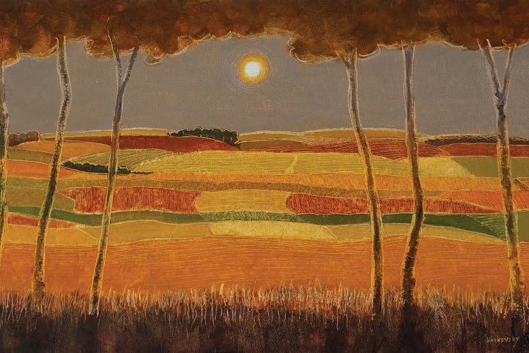 Golden Night by Vadim Vaskovsky wall art
