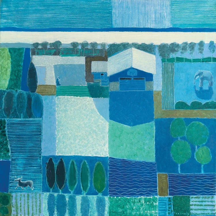 Sculpture Garden by Vadim Vaskovsky wall art