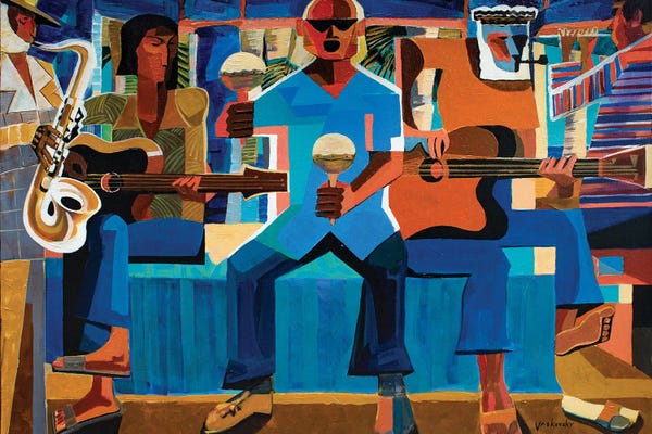 All Things Picasso: Five Musicians by Vadim Vaskovsky