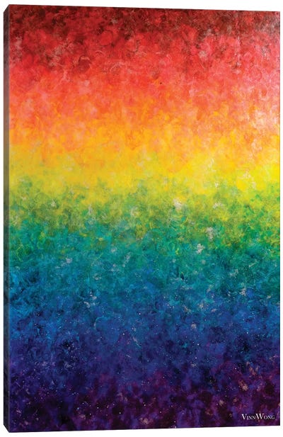 Utopia Canvas Art Print - Colorful Abstracts