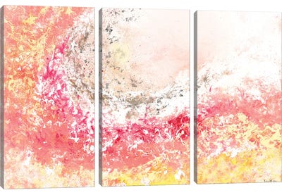 Springtide Canvas Art Print - 3-Piece Abstract Art
