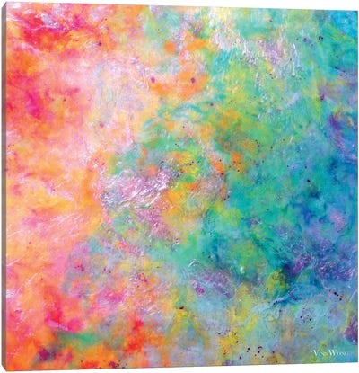 Kiss Of Aether Canvas Art Print - Abstracts for the Optimist