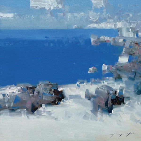 Large Wall Art & Big Canvas Prints: Bay Cliffs by Vahe Yeremyan