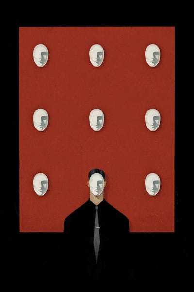 Social Validation Dark by Valeriya Simantovskaya canvas print