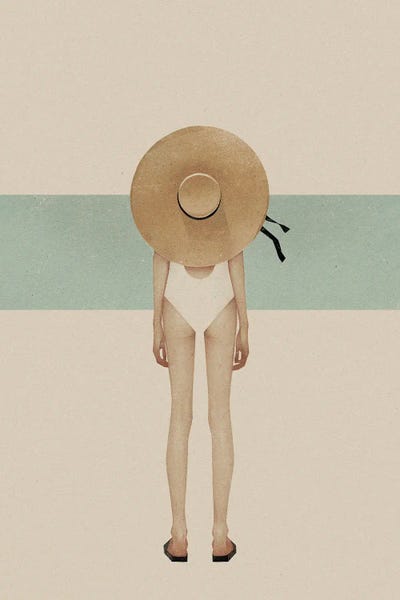 Summer I by Valeriya Simantovskaya canvas print