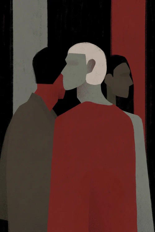 Three by Valeriya Simantovskaya wall art
