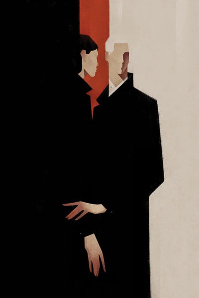 Two by Valeriya Simantovskaya canvas print