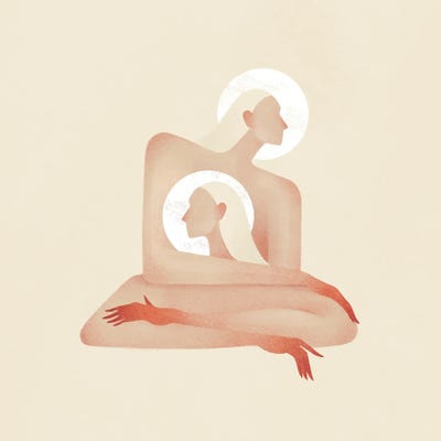 Hugs by Valeriya Simantovskaya canvas print