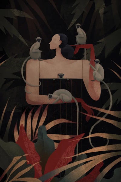 Similar To Frida Kahlo: Unity V by Valeriya Simantovskaya