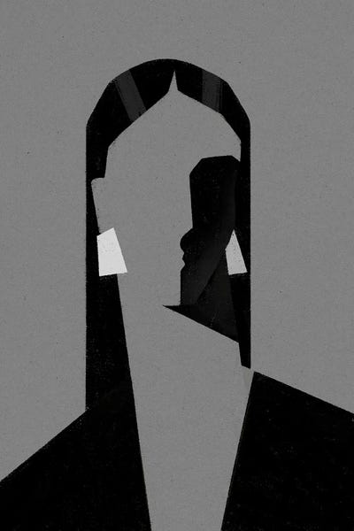 Silhouettes: Woman VII by Valeriya Simantovskaya