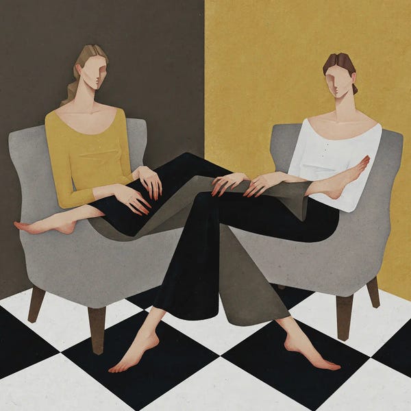 Graphic Fashion: Dissociation by Valeriya Simantovskaya