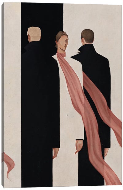 Act Canvas Art Print - Art Deco