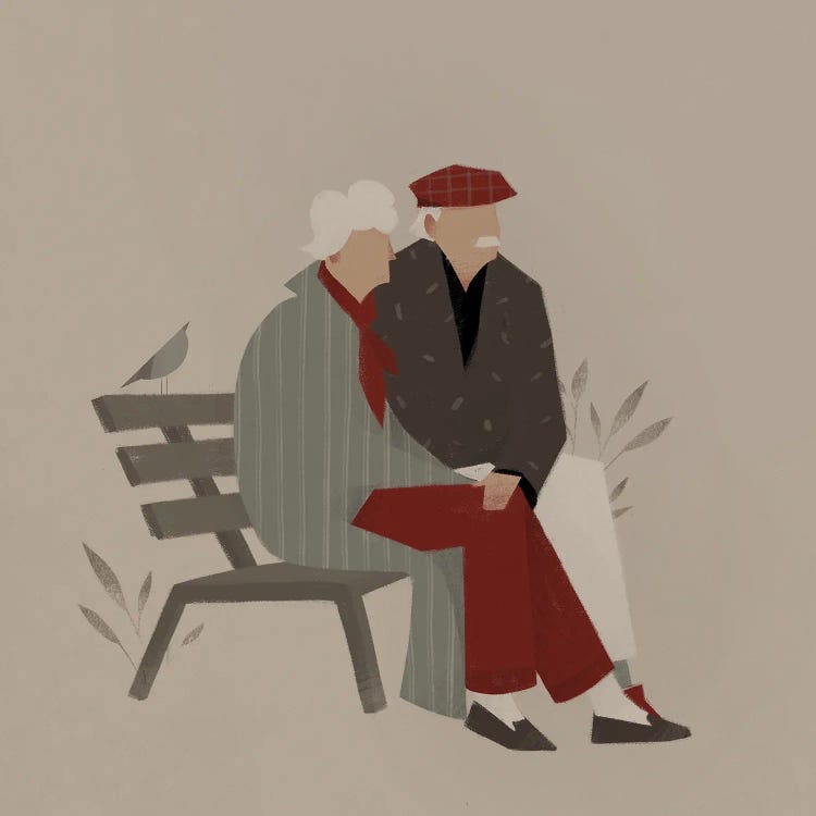 Love by Valeriya Simantovskaya wall art