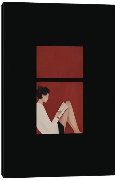 People Read IV Canvas Art Print - Valeriya Simantovskaya