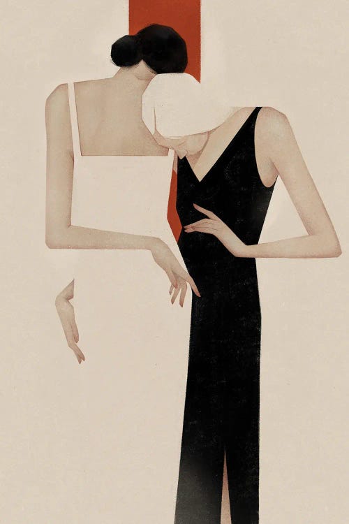 Affection I by Valeriya Simantovskaya wall art