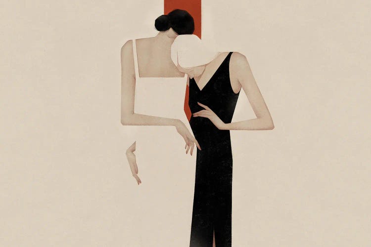 Affection II by Valeriya Simantovskaya wall art