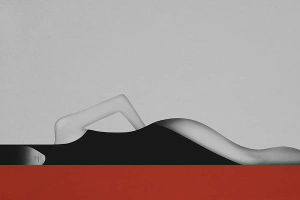 Graphic Fashion: Mystery Woman II by Valeriya Simantovskaya