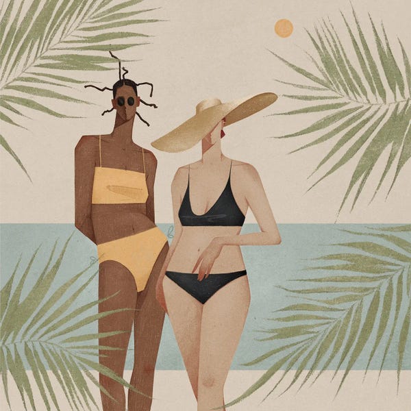 Women's Swimsuits: Women On The Sea by Valeriya Simantovskaya