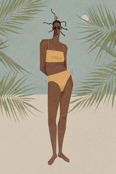 Women's Swimsuits: On The Sea III by Valeriya Simantovskaya