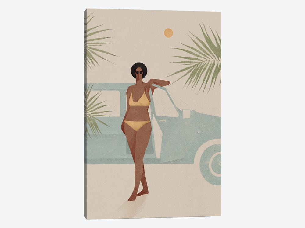 Tropical Beach II by Valeriya Simantovskaya 1-piece Art Print