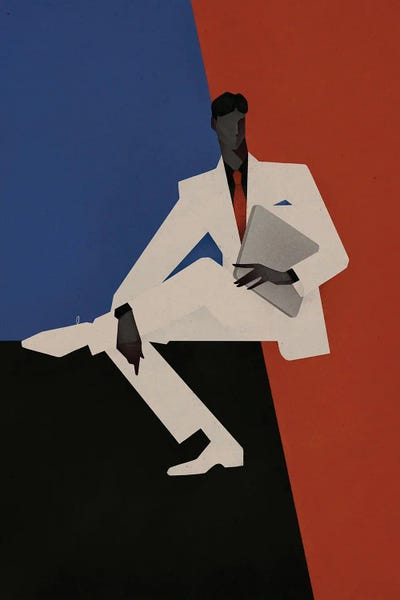 Graphic Fashion: Person Dark by Valeriya Simantovskaya