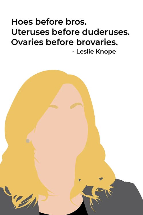 Ovaries Before Brovaries - Parks And Rec