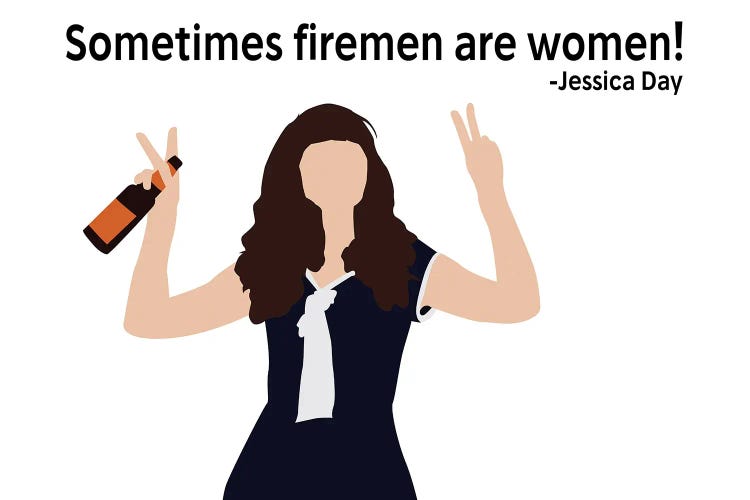 Sometimes Firemen Are Women - New Girl