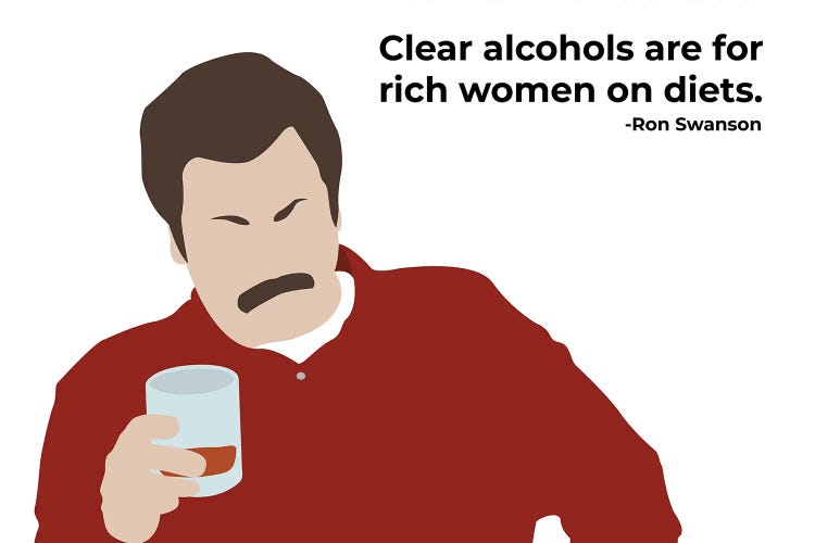 Clear Alcohols - Parks And Rec