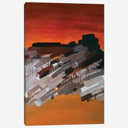 Sunset Fantasy And Structure Canvas Print #VZH17} by Vera Zhukova Canvas Art