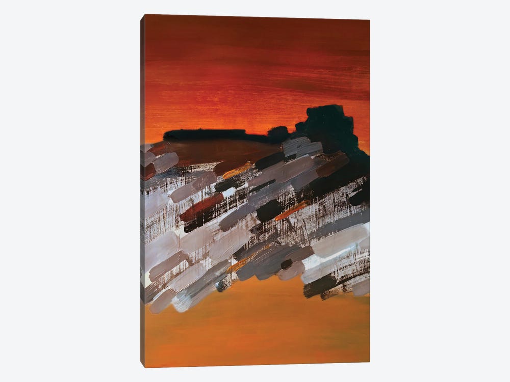 Sunset Fantasy And Structure by Vera Zhukova 1-piece Art Print