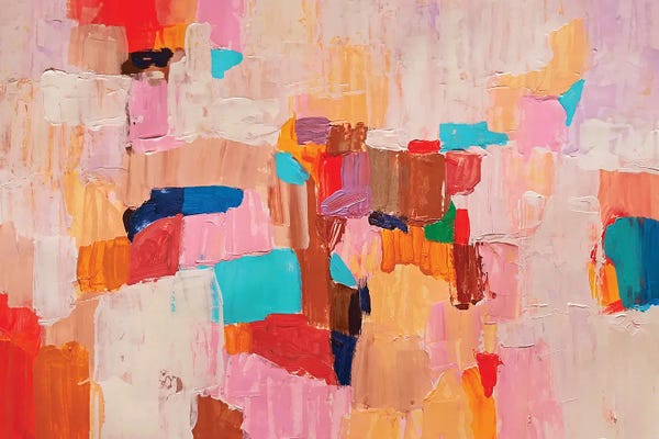 Vera Zhukova: Pink Abstraction by Vera Zhukova