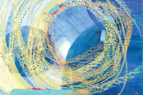 Vera Zhukova: Blue Reflections by Vera Zhukova