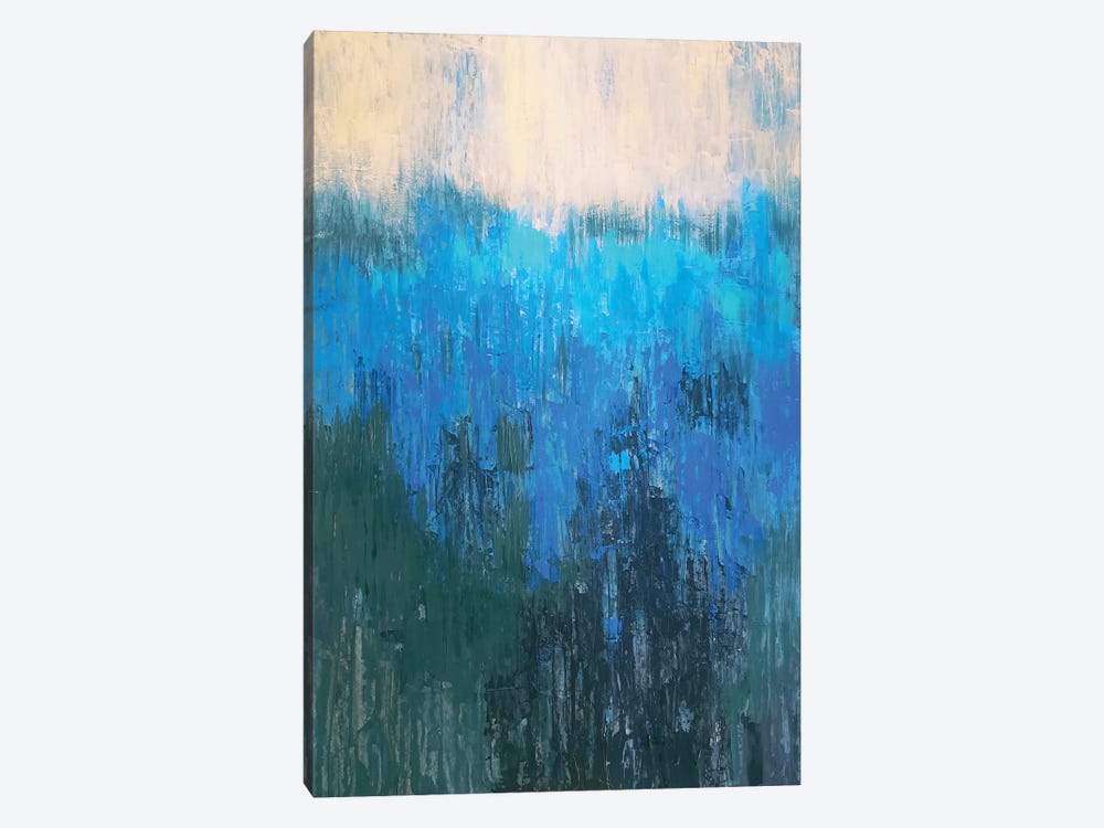 Blue Distance by Vera Zhukova 1-piece Canvas Wall Art