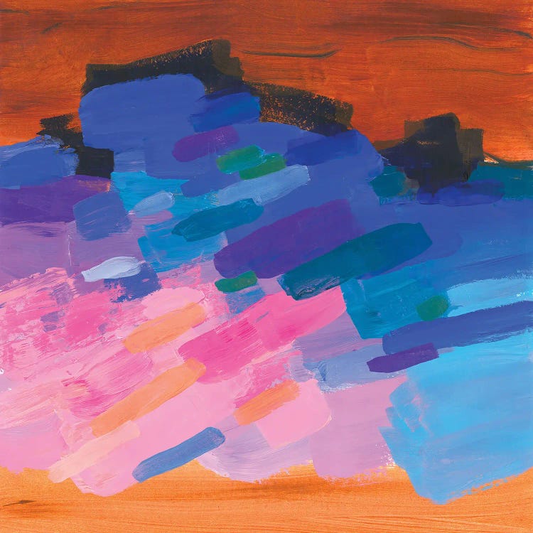 Colorful Sunset Fantasy by Vera Zhukova wall art