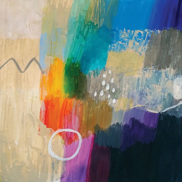 Vera Zhukova: Square Composition by Vera Zhukova