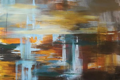 Autumn Waterfall by Vera Zhukova canvas print