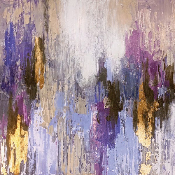 Vera Zhukova: Lilac World Square by Vera Zhukova