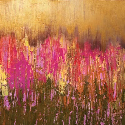 Sunset Field by Vera Zhukova metal wall art